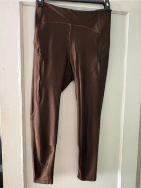 Old Navy Active Brown High-Rise Leggings